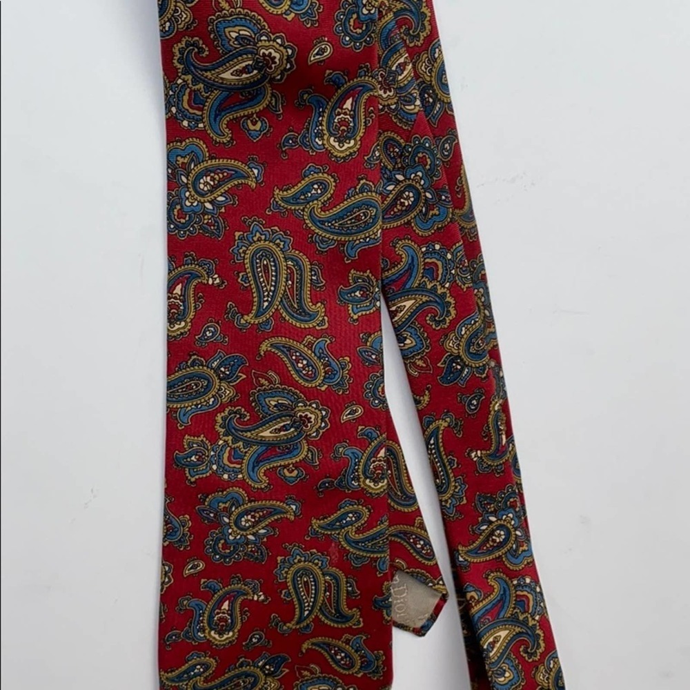 Christian Dior Silk Tie - Picture 6 of 6